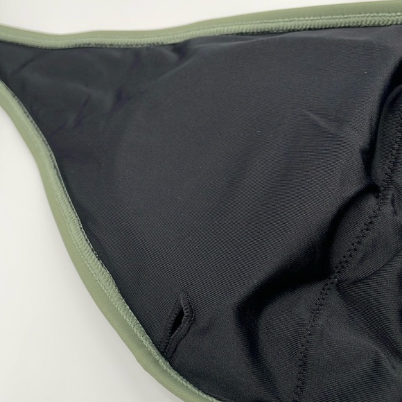 CUPSHE One Piece Swimsuit Deep V Neck Self Tied Belt Bathing Suit - M - Picture 8 of 11